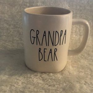 Rae Dunn GRANDPA BEAR Coffee Mug